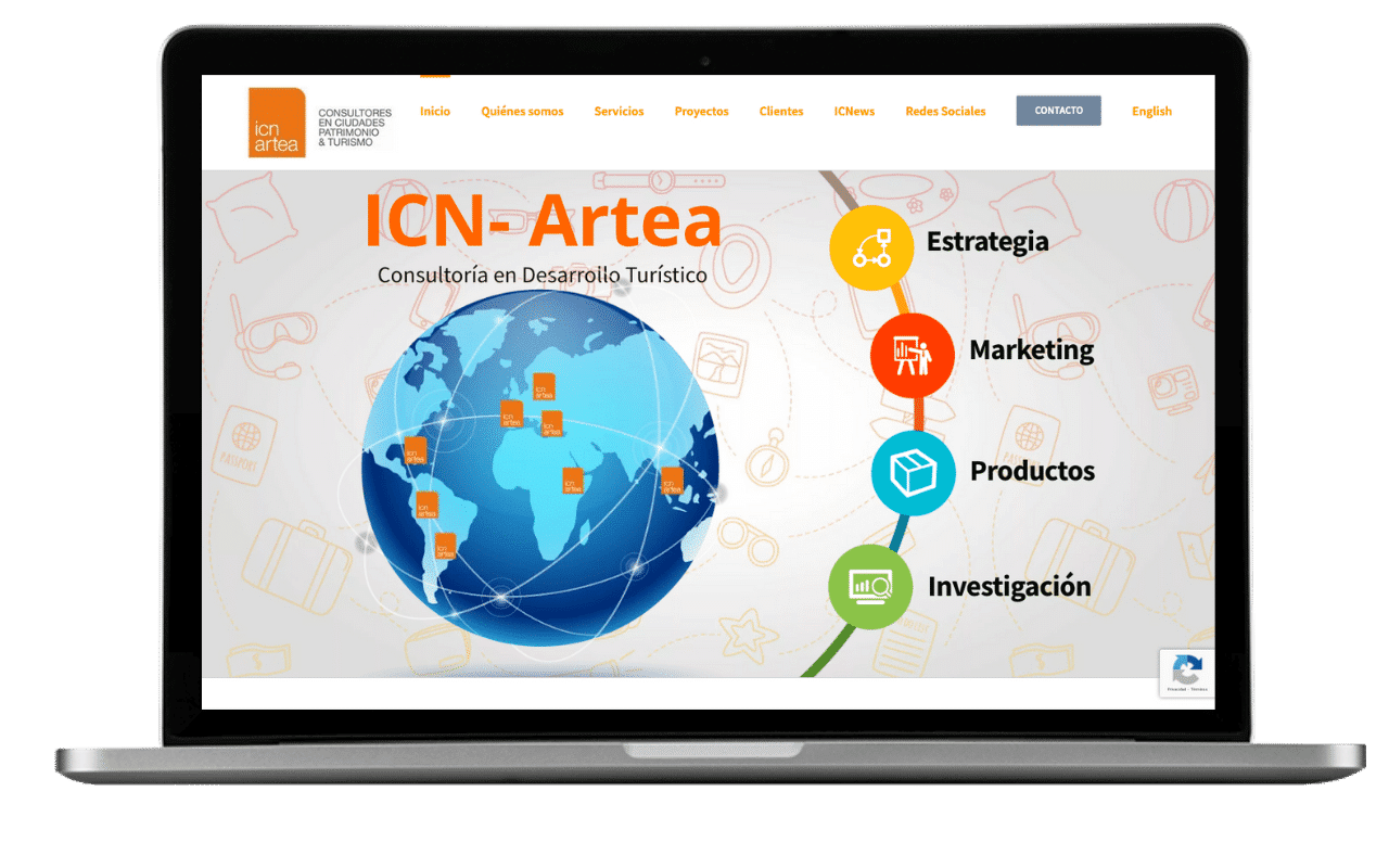 sitio web icn-artea